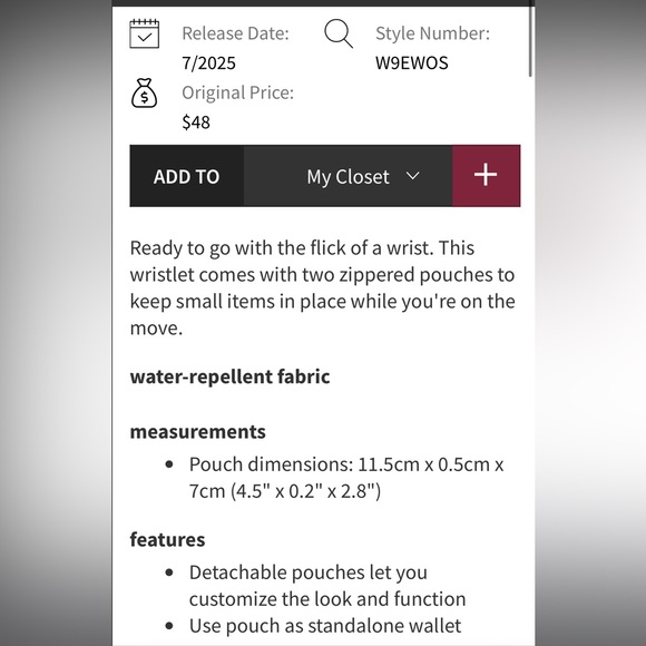 NWT $48 Lululemon Dual Pouch Wristlet
Raceway Green / Citra Lime - Picture 5 of 6